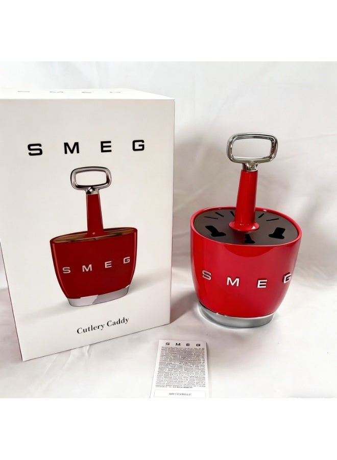 سميج خمسون من الجماليات الرجعية قاعدة حامل أدوات الطعام والسكين والشوكة والملعقة وأدوات المائدة (باستثناء السكين المصنوعة من الاستانلس ستيل) - Image 1