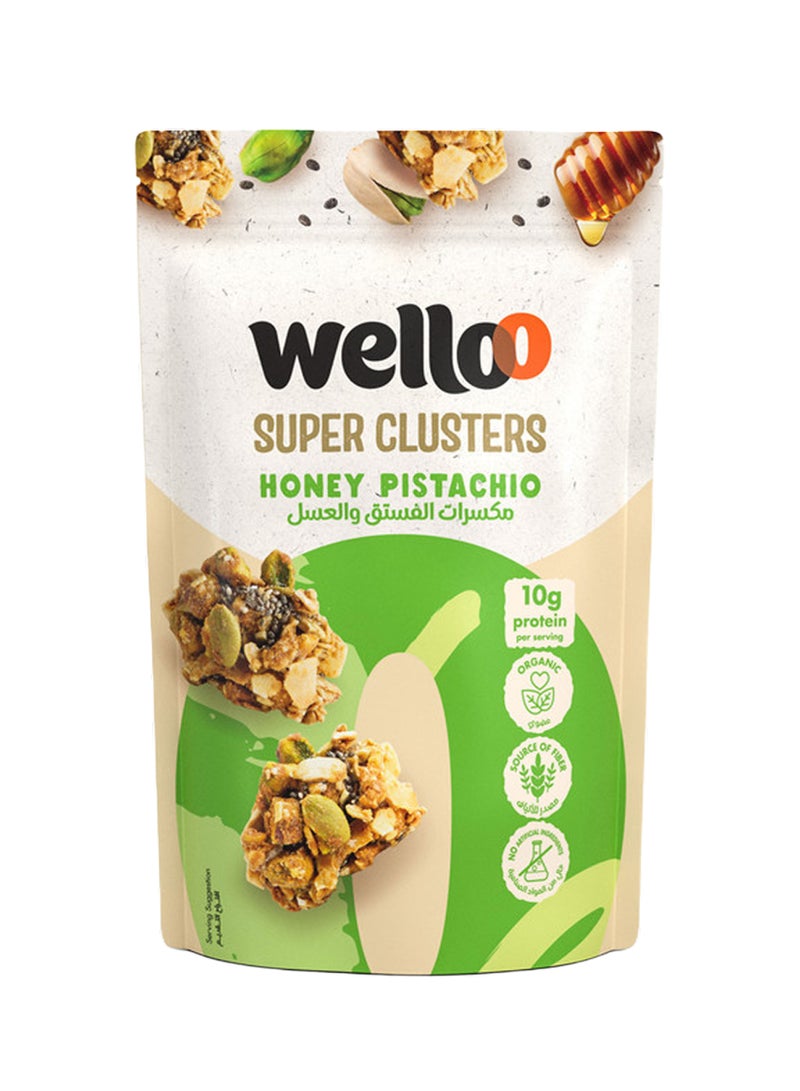 Wello Super Clusters Honey Pistachio - Image 1