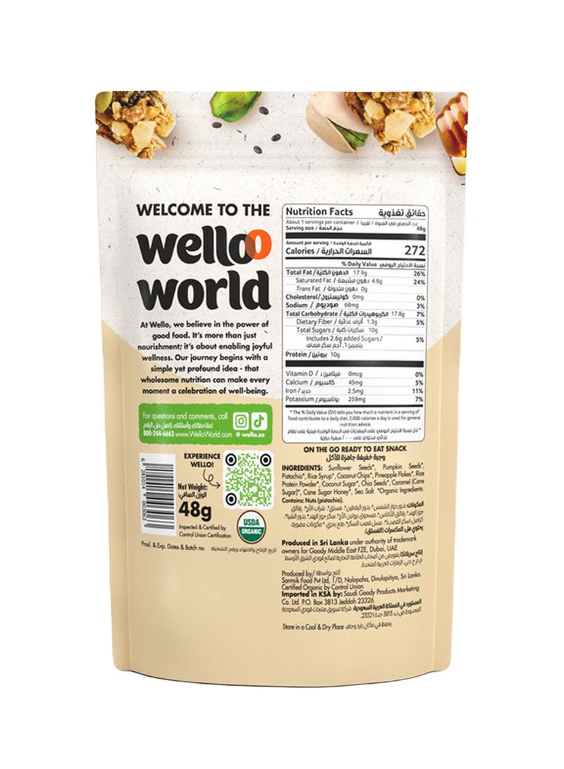 Wello Super Clusters Honey Pistachio - Image 2