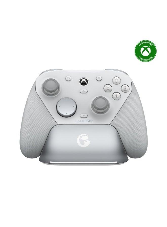 GameSir G7 Pro Wired Controller for Xbox Series X|S, Xbox One, Wireless Gamepad for PC&Android with TMR Sticks, Hall Effect Analog Triggers, 1000Hz Polling Rate, 3.5mm Audio Jack - White (excluding Game Pass) - Image 1