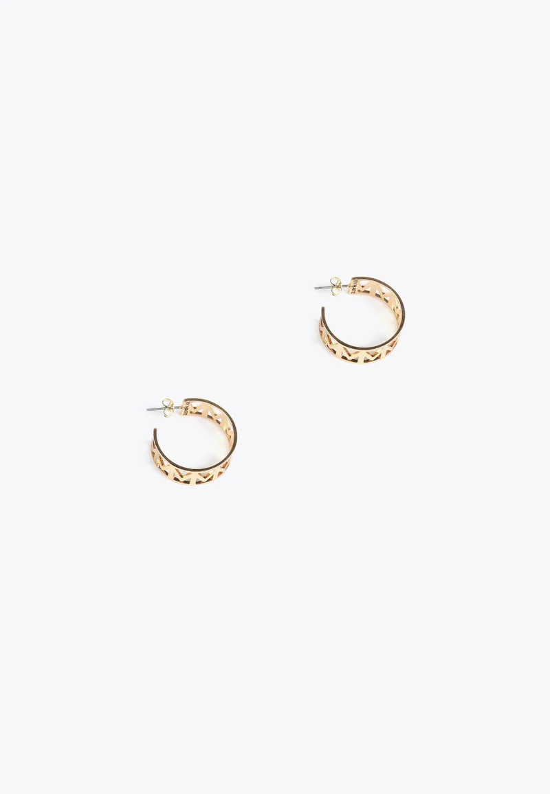 Lola Casademunt Hoop earrings with lettering