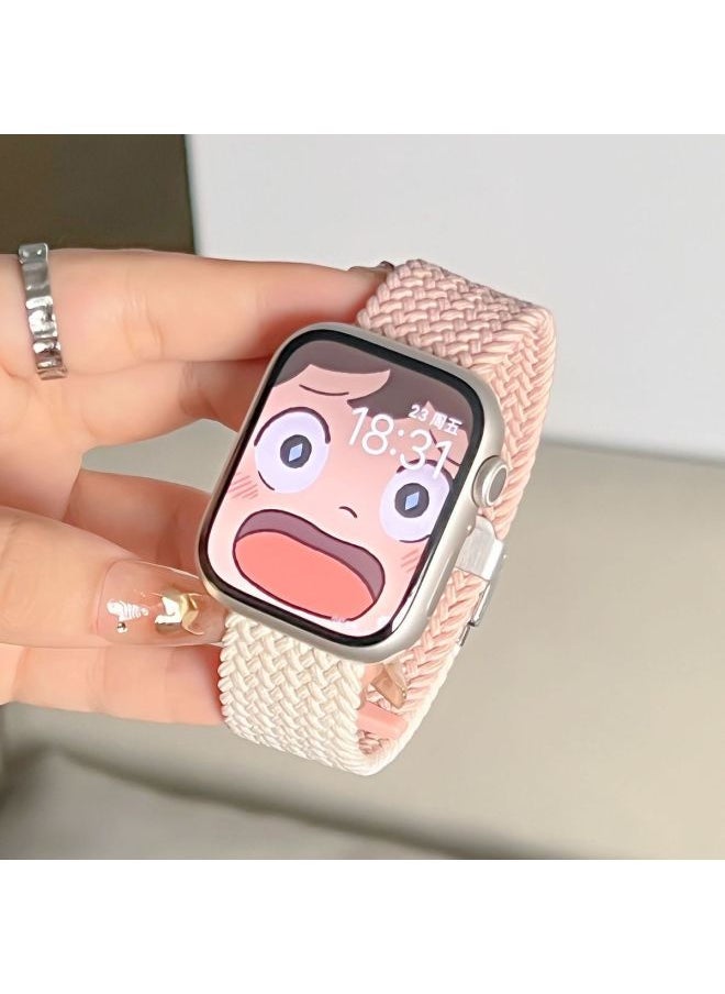 For Apple WatchS10/9/8/7/6/5 Strap Iwatch7 Generation Apple Watch Se/ultra2-Color:[cowboy Colorful]-universal For Huaqiangbei 42/44/45/49