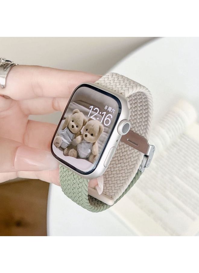 For Apple WatchS10/9/8/7/6/5 Strap Iwatch7 Generation Apple Watch Se/ultra2-Color:[cowboy Colorful]-universal For Huaqiangbei 42/44/45/49