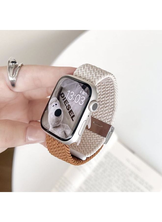 For Apple WatchS10/9/8/7/6/5 Strap Iwatch7 Generation Apple Watch Se/ultra2-Color:[cowboy Colorful]-universal For Huaqiangbei 42/44/45/49