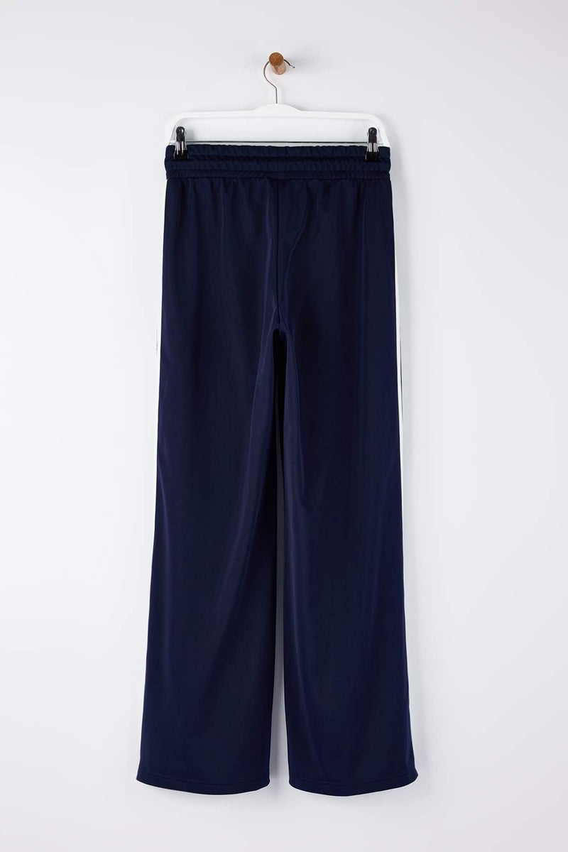trendyol Navy Blue Striped Diver/Scuba Fabric Sports Knitted Sweatpants Thmaw26Ea00008 - Image 5