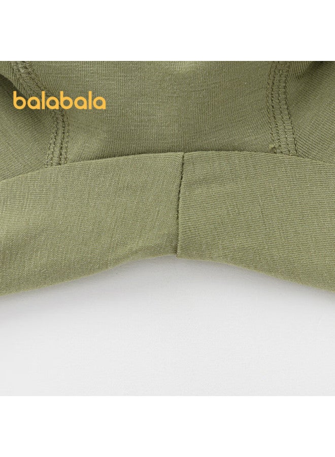 Balabala Kids Autumn Underwear Set Boys Thermal Underwear Girls Pajamas Antibacterial For Small, Medium, Large Children 209325169204 - Image 2