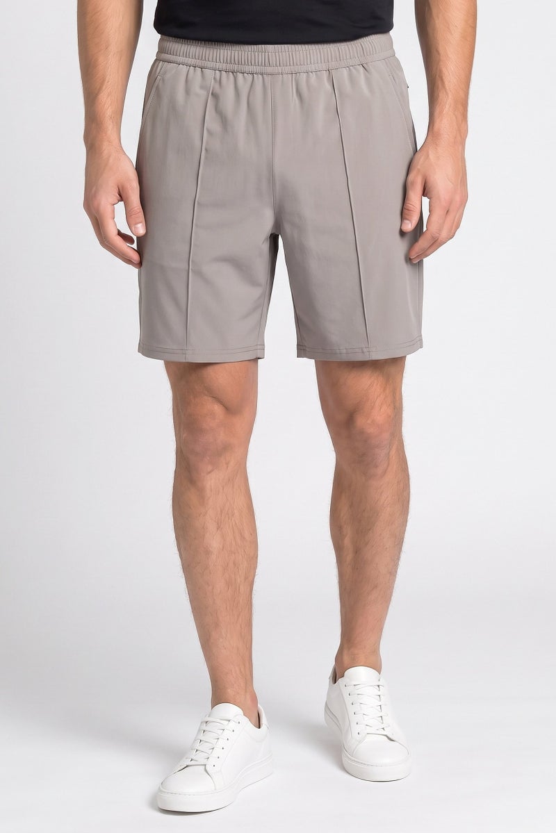 RBX Men Sportswear Fit Outdoor Shorts, Grey - Image 1