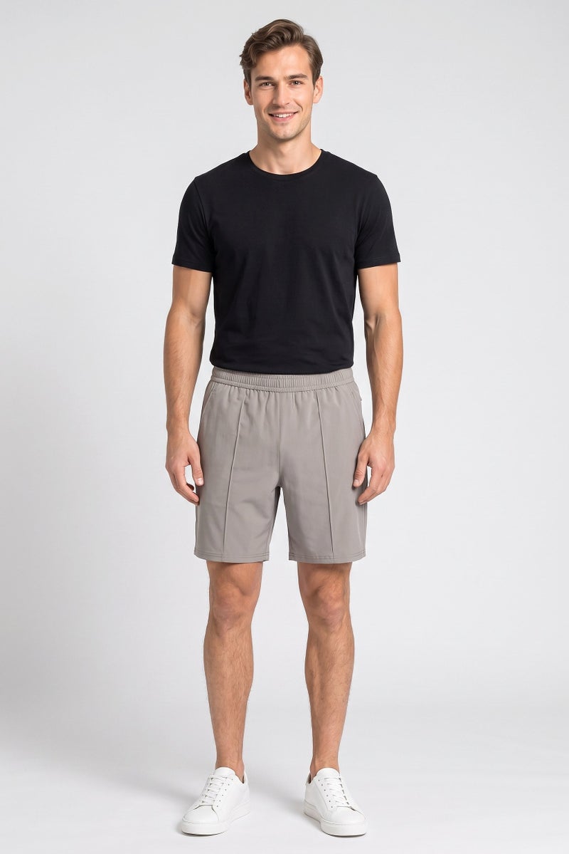 RBX Men Sportswear Fit Outdoor Shorts, Grey - Image 2
