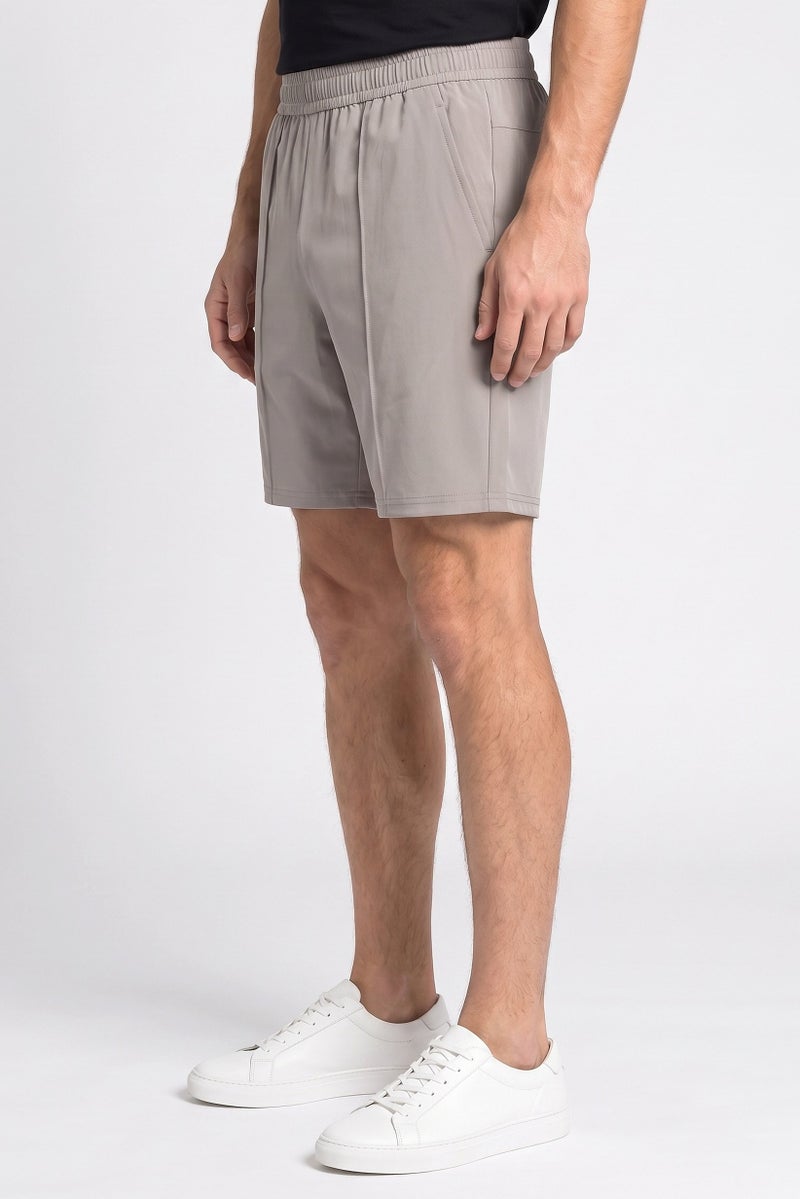 RBX Men Sportswear Fit Outdoor Shorts, Grey - Image 3