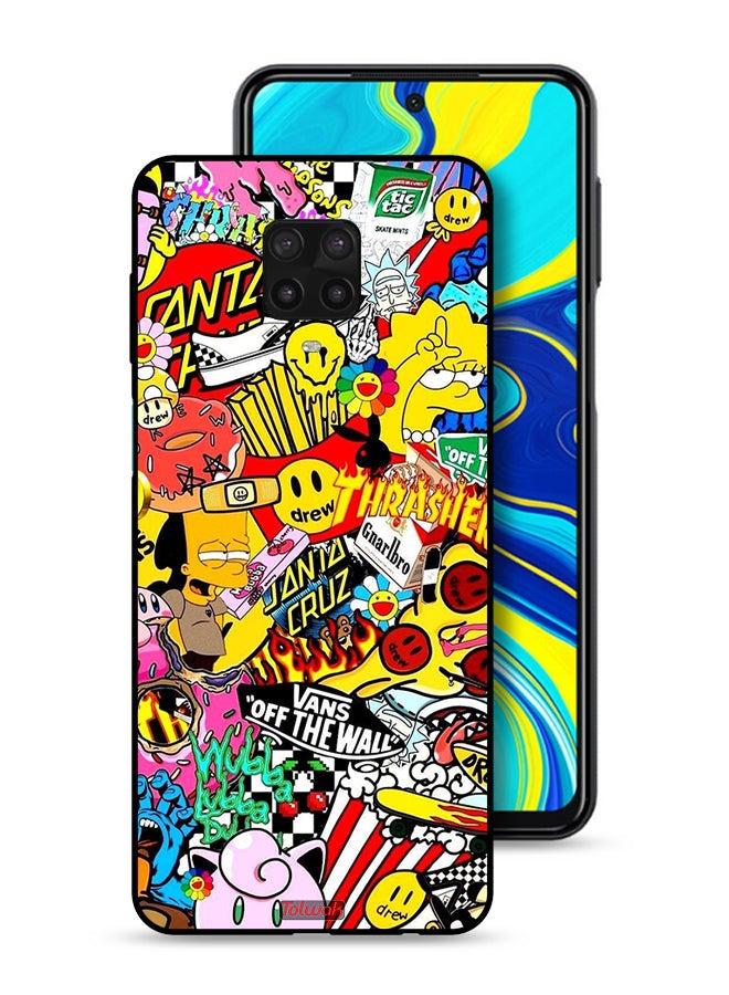 Tolwak Xiaomi Redmi Note 9 Pro Protective Case Cover Off The Wall - Image 1