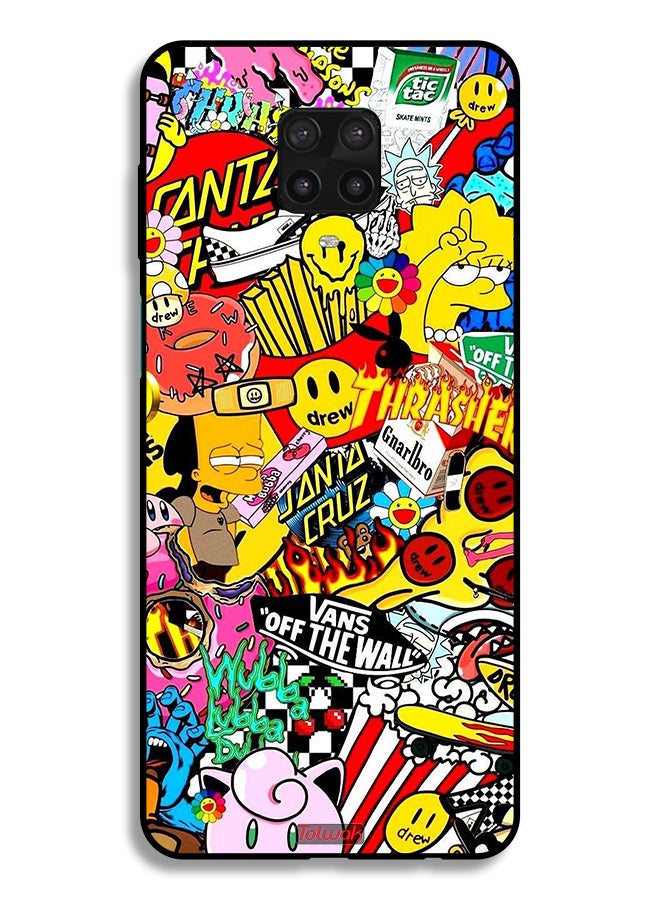 Tolwak Xiaomi Redmi Note 9 Pro Protective Case Cover Off The Wall - Image 2