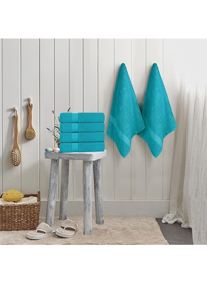 Utopia Towels - 6 Pack Medium Bath Towel Set, 100% Ring Spun Cotton (24 x 48 Inches) Medium Lightweight and Highly Absorbent Quick Drying Towels, Premium Towels for Hotel, Spa and Bathroom (Turquoise) - Image 1