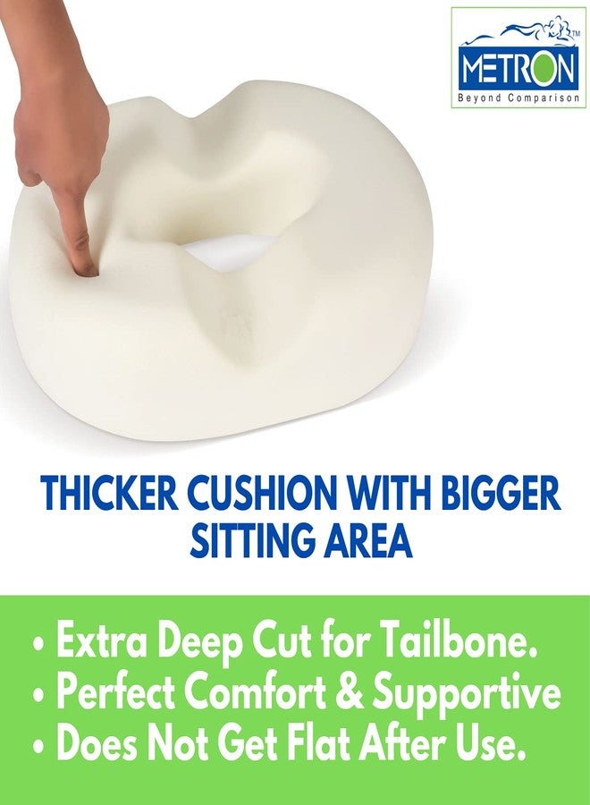 METRON Donut Pillow for Tailbone Pain Relief | - Image 5