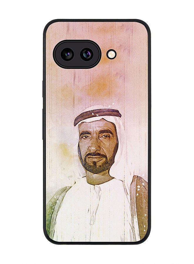 Stylizedd For Google Pixel 9a Case,Slim fit Camera Protection, Shockproof Thin Phone cover  -  The Wise Sheikh Zayed