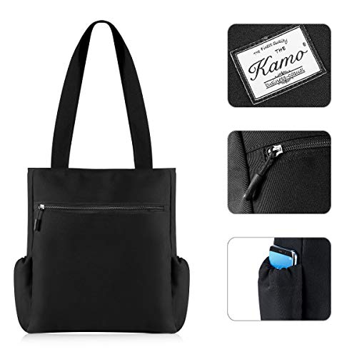 KAMO Floral Tote Bag - Waterproof Lightweight Handbags Travel Shoulder Bag for Hiking Yoga Gym Swimming Travel Beach - Image 4