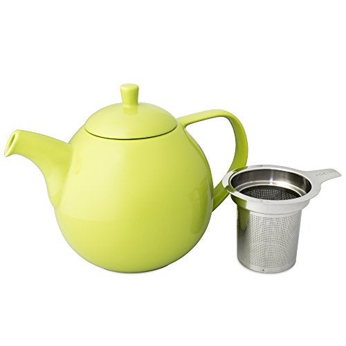 FORLIFE Curve Teapot with Infuser, 45-Ounce, Lime - Image 2