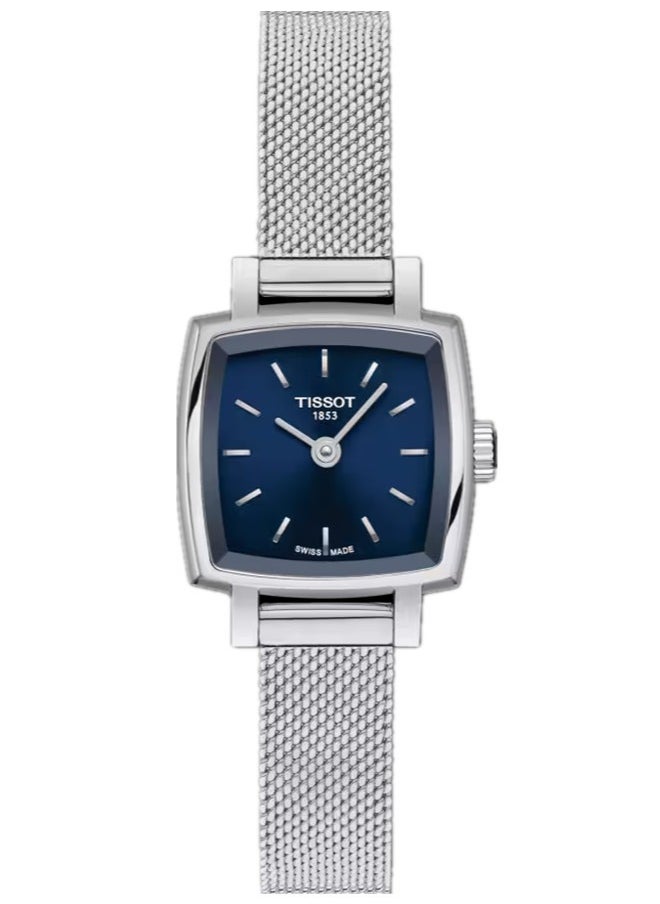 TISSOT - TISSOT  Lovely Square Swiss Quartz Watch for Women 20 x20 mm T058.109.11.041.00 - Image 1