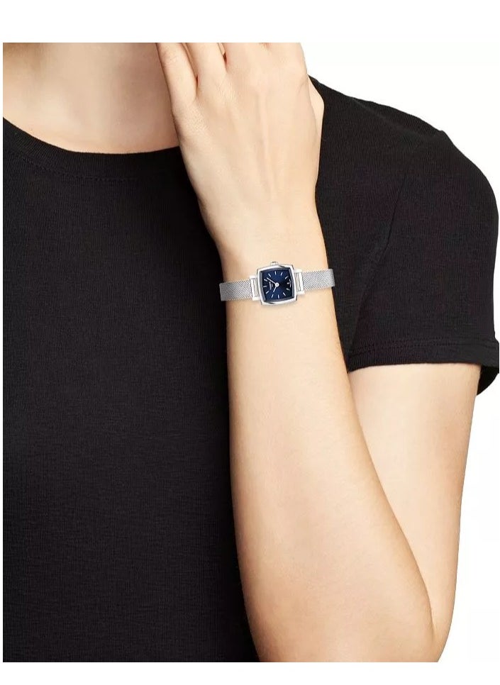 TISSOT - TISSOT  Lovely Square Swiss Quartz Watch for Women 20 x20 mm T058.109.11.041.00 - Image 1