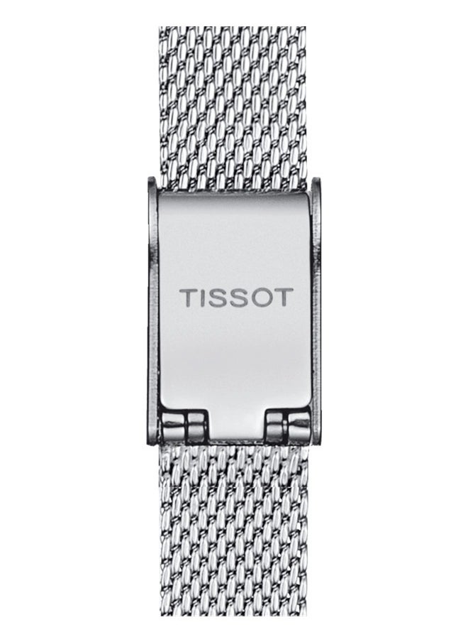 TISSOT - TISSOT  Lovely Square Swiss Quartz Watch for Women 20 x20 mm T058.109.11.041.00 - Image 1