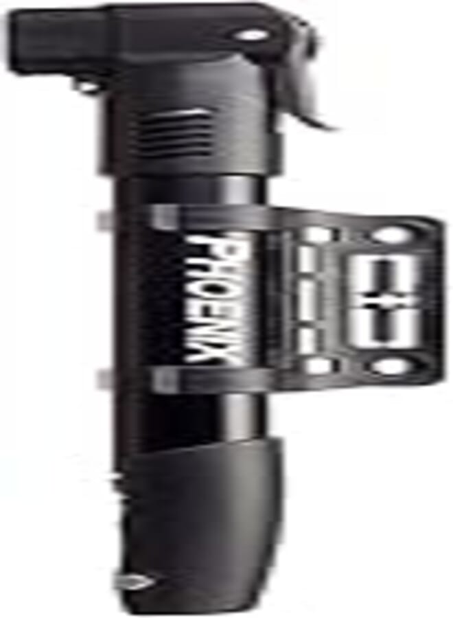 Phonix فونيكس - مضخة هواء محمولة للدراجات - أسود