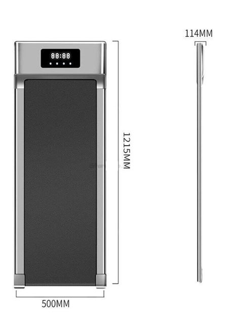 COOLBABY Treadmill Flat Treadmill Home Small Silent Full-Function Electric Walking Machine Mini Indoor Fitness Equipment Flat Treadmill