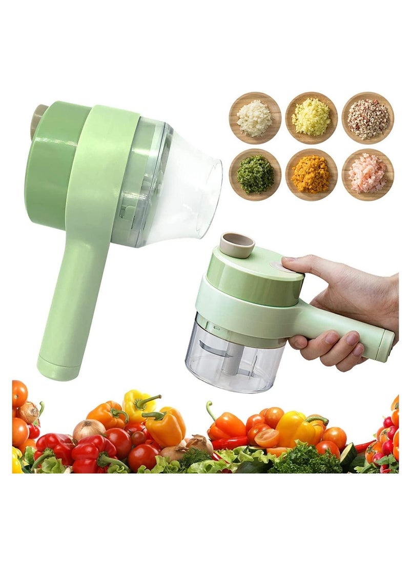 بيوينتي 4 in 1 Handheld Electric Vegetable Cutter Set -  - Image 1