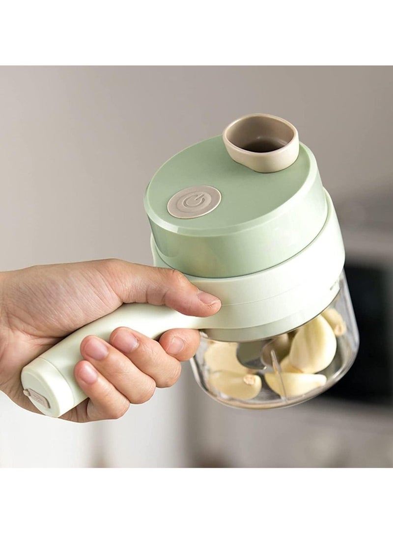 بيوينتي 4 in 1 Handheld Electric Vegetable Cutter Set -  - Image 2