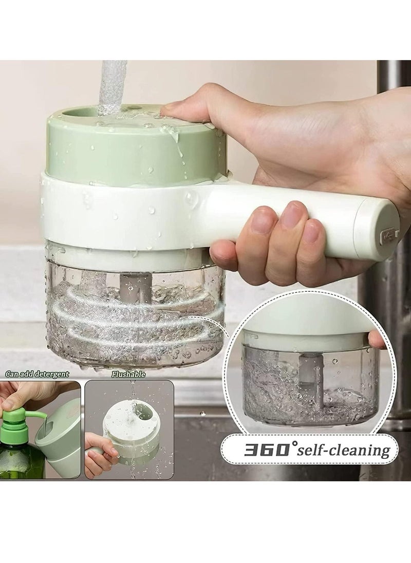 بيوينتي 4 in 1 Handheld Electric Vegetable Cutter Set -  - Image 5