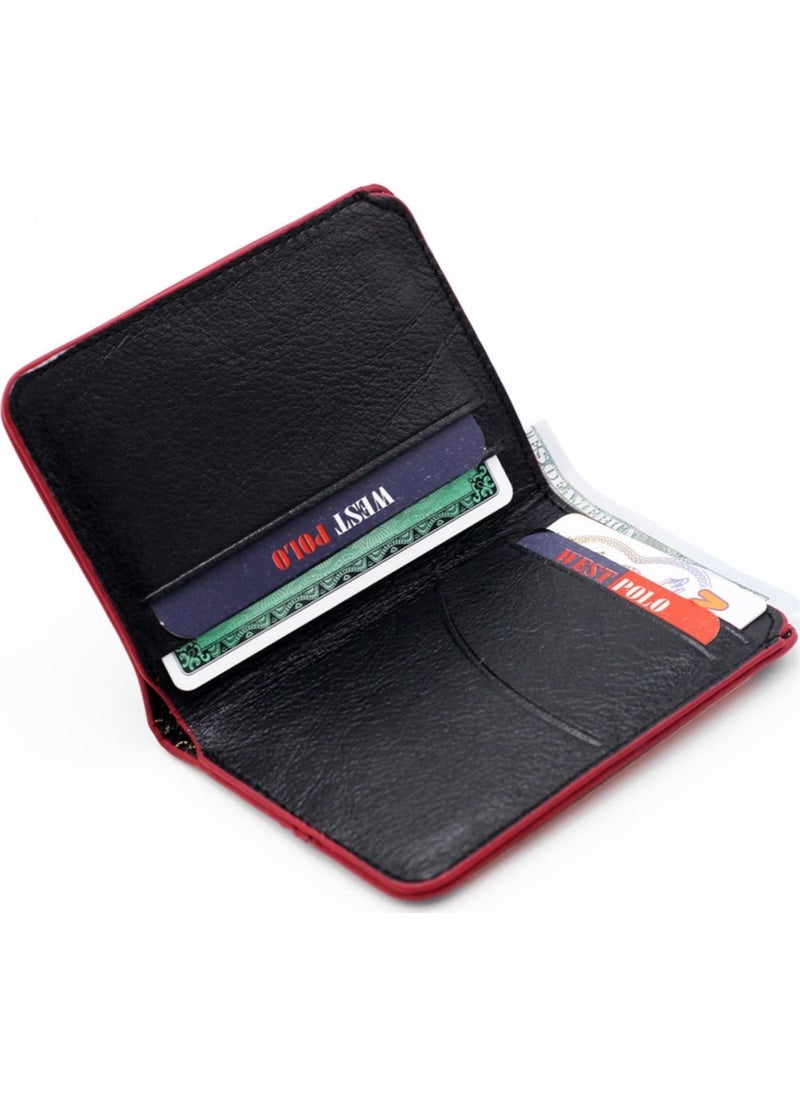 Westpolo Edasse Genuine Leather Unisex Mini Red Wallet Card Holder - pzsku/Z532264456DB774CB5C69Z/45/_/1731522085/39093a4b-c661-46fb-923e-6f5ee01a6420