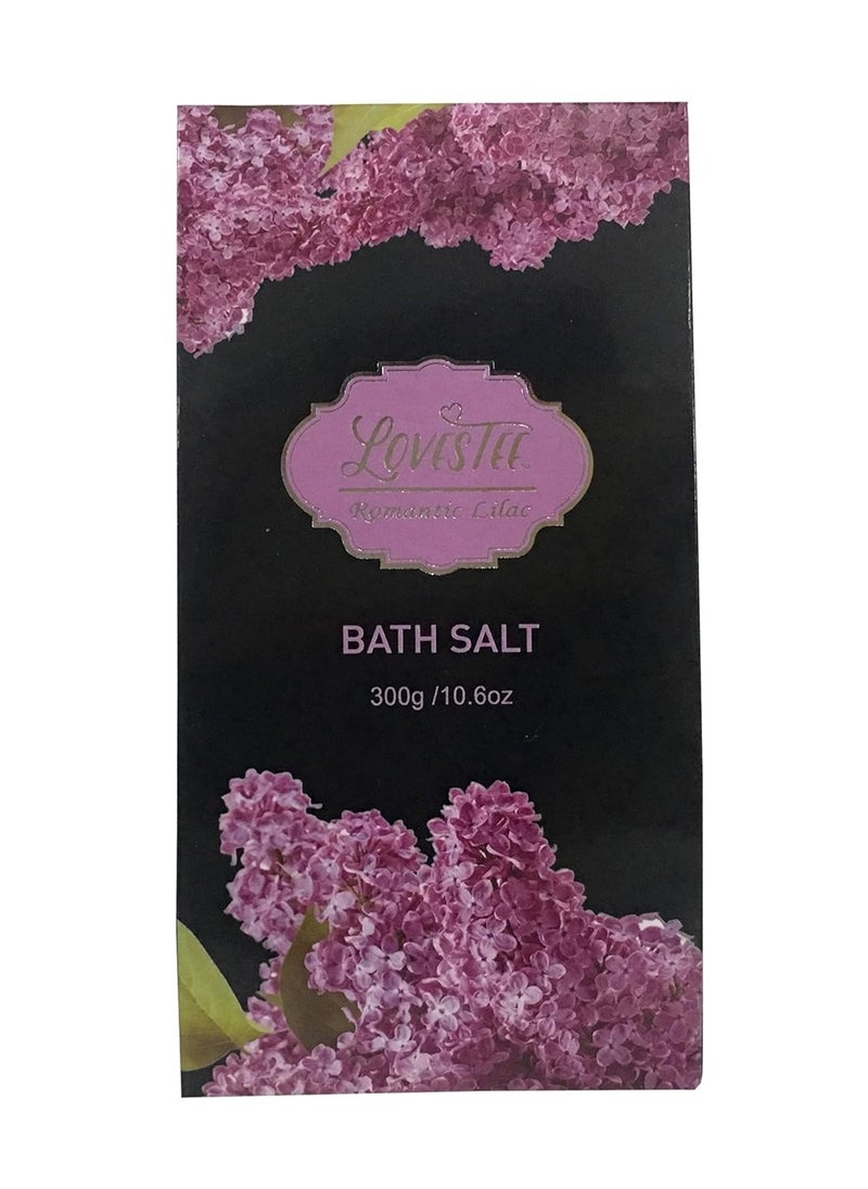 Lovestee - Spa Gift Basket with Lavender Fragrance and Lilac Color - Bath and Body Set Includes Shower Gel, Body Lotion, Hand Lotion, Bath Salt, Flower Sponge and EVA Sponge - Image 1
