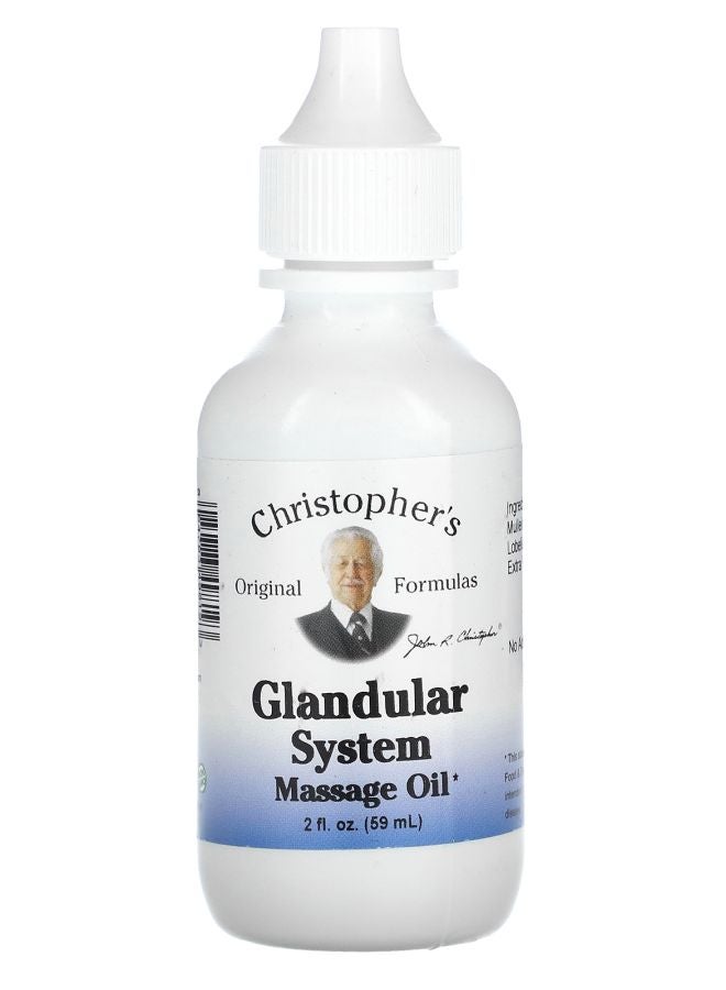 Christopher's Original Formulas Glandular System Massage Oil 2 fl oz (59 ml)