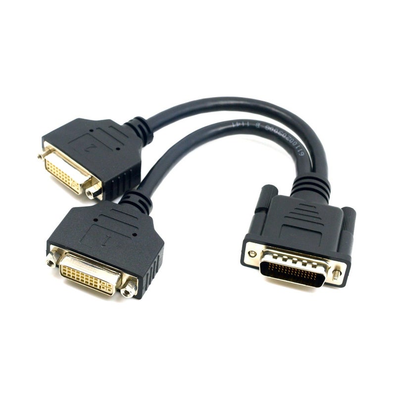 Chenyang DMS-59Pin 1 to 2 DVI 24+5 Splitter Extension Cable for PC Graphics Card - Image 1