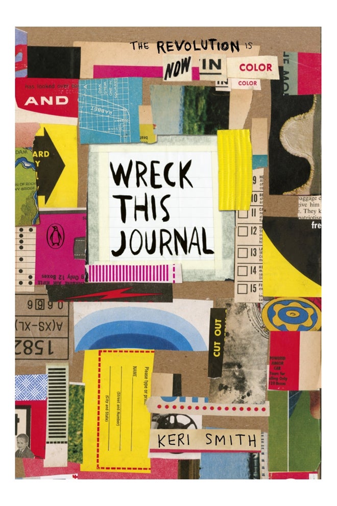 Wreck This Journal Now in Colour