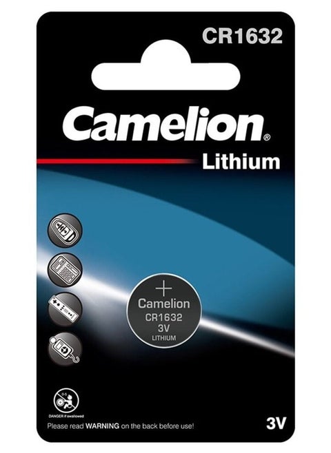 1-Piece Camelion CR1632 Lithium 3V Battery