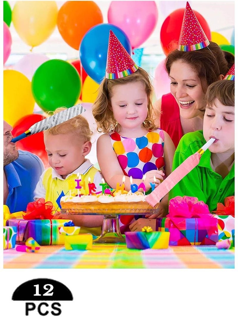 co arma 12 pcs funny blow whistles for party - Image 2