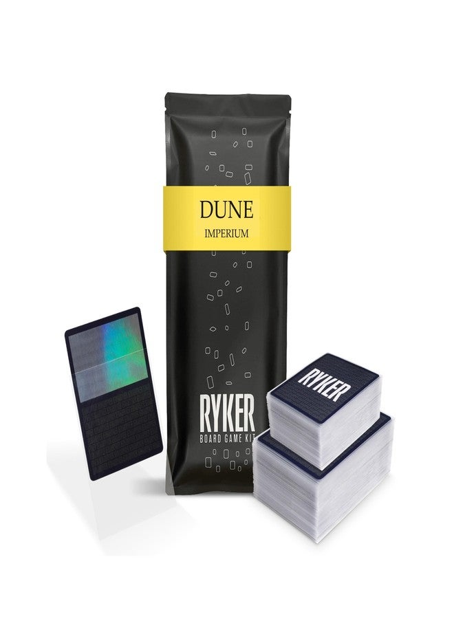 Ryker رايكر | متوافق مع مجموعة أكمام بطاقات لعبة Dune: Imperium | أكمام بطاقات ألعاب الطاولة (شفافة) - Image 1