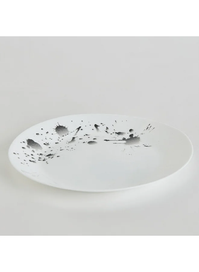 Home Box Splatter Opalware Dinner Plate 27 x 2.1 x 27 cm
