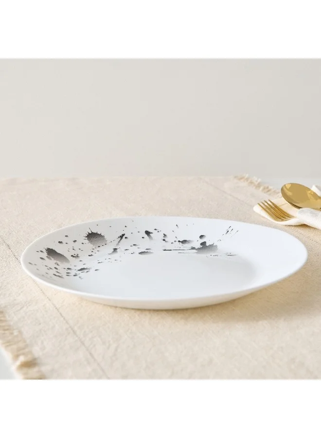 Home Box Splatter Opalware Dinner Plate 27 x 2.1 x 27 cm