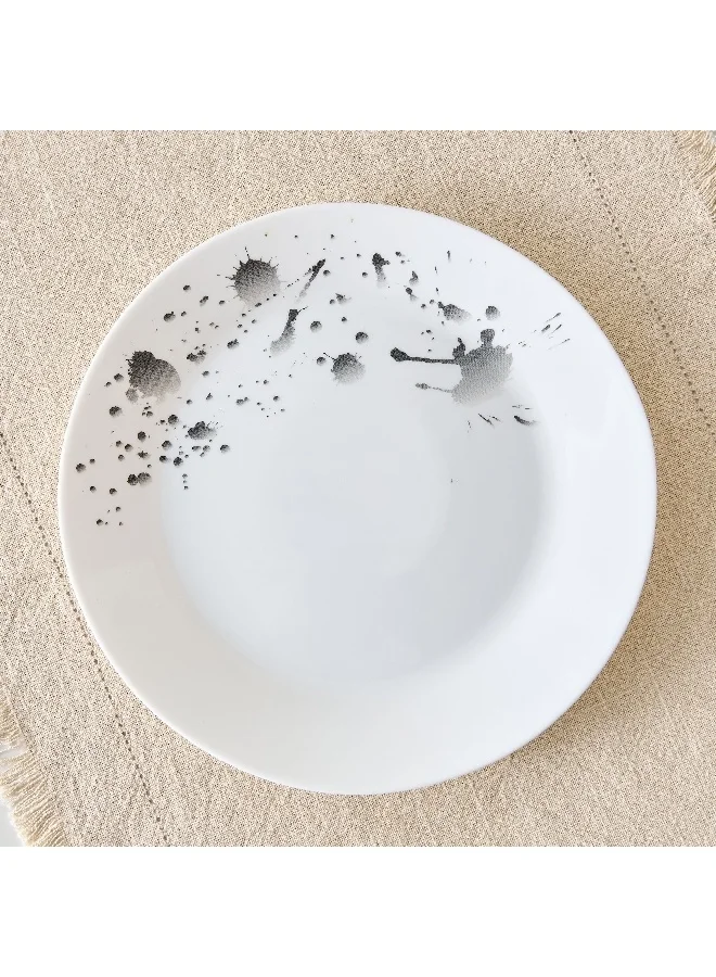 Home Box Splatter Opalware Dinner Plate 27 x 2.1 x 27 cm