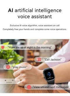 Generic X8 Ultra is a smart watch with a stylish design with three buttons. It contains a full -touch color screen, very wide, 2.02 inches with a very narrow and super accurate screen edges  - Image 3