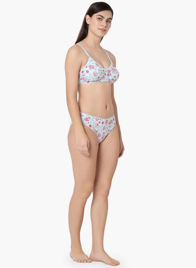 Juliet Lingerie Set Bra & Briefs Cotton - Image 3