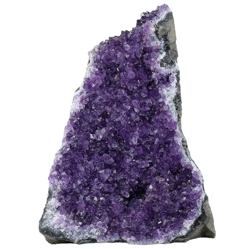 Rockcloud Natural Purple Amethyst Quartz Crystal Cluster Geode Druzy Home Decoration Gemstone Specimen 8001000 Grams