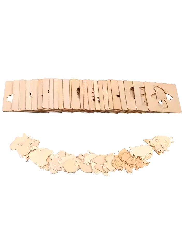 general 3D drawing puzzle set with 20 unique themes  2 drawing pen, introduce drawing to young learners with the 2024 New Design, Montessori Toys. This 3D puzzle set includes various themes (animal, ve - Image 3