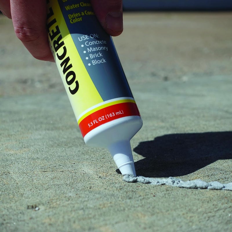 Red Devil 0645 Pre-Mixed Concrete Patch Squeeze Tube - 5.5 oz - Image 4