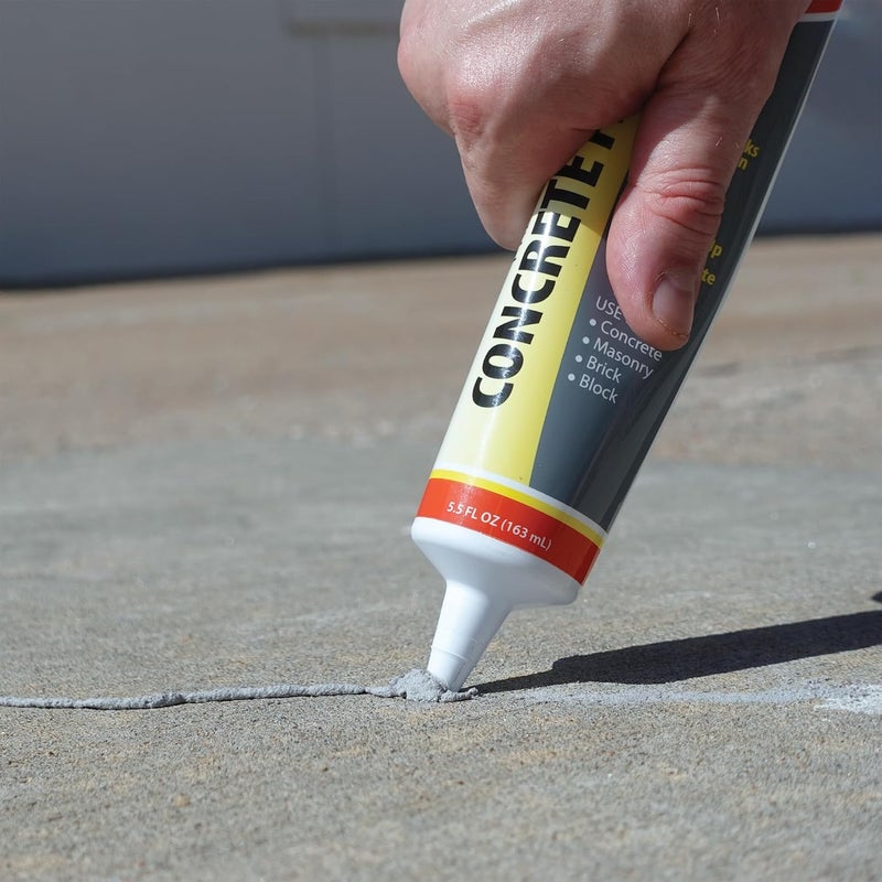 Red Devil 0645 Pre-Mixed Concrete Patch Squeeze Tube - 5.5 oz - Image 3