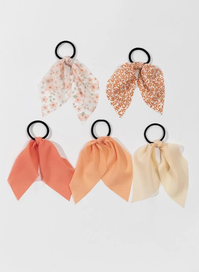 Take Two Set of 5 - Printed Hair Ties