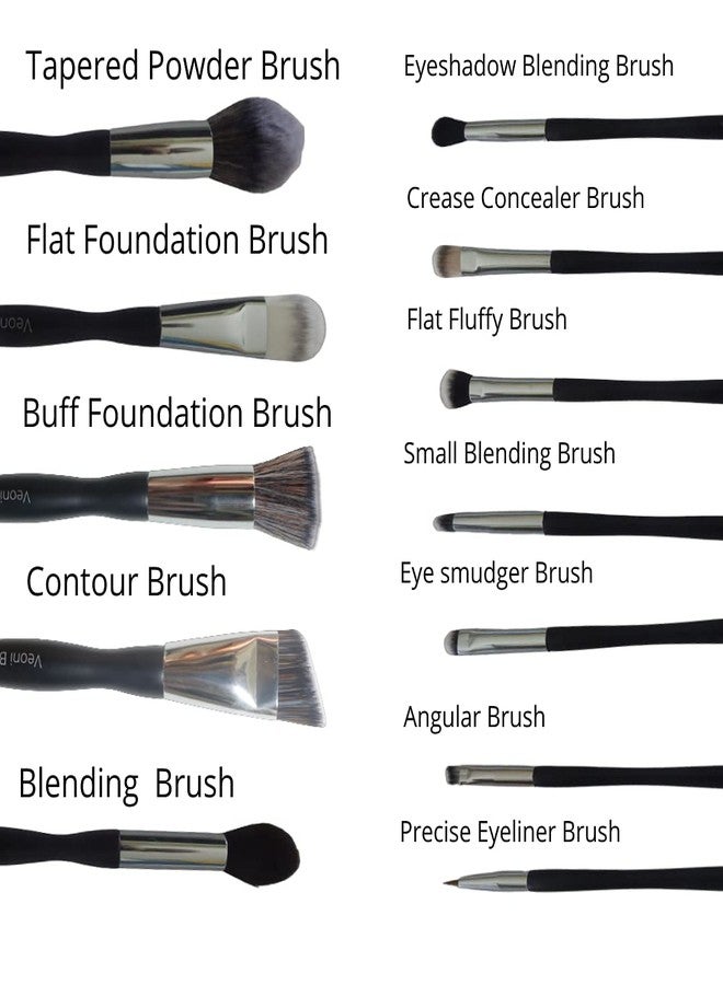 فيوني بيل فرشاة مكياج احترافية من فيوني بيل، فرشاة دمج مدببة (VB513) - Image 2