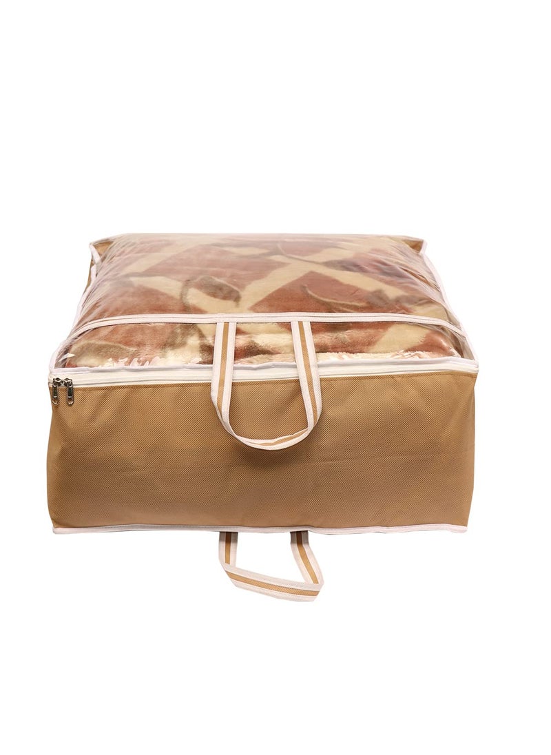 AI ANKIT INTERNATIONAL ANKIT INTERNATIONAL Garments Protect Clothes OrganizerStorage Bags for Blanket Quilts Rajai Storage Combo Pack of 01 Rajai Cover storage BAG  - Image 1