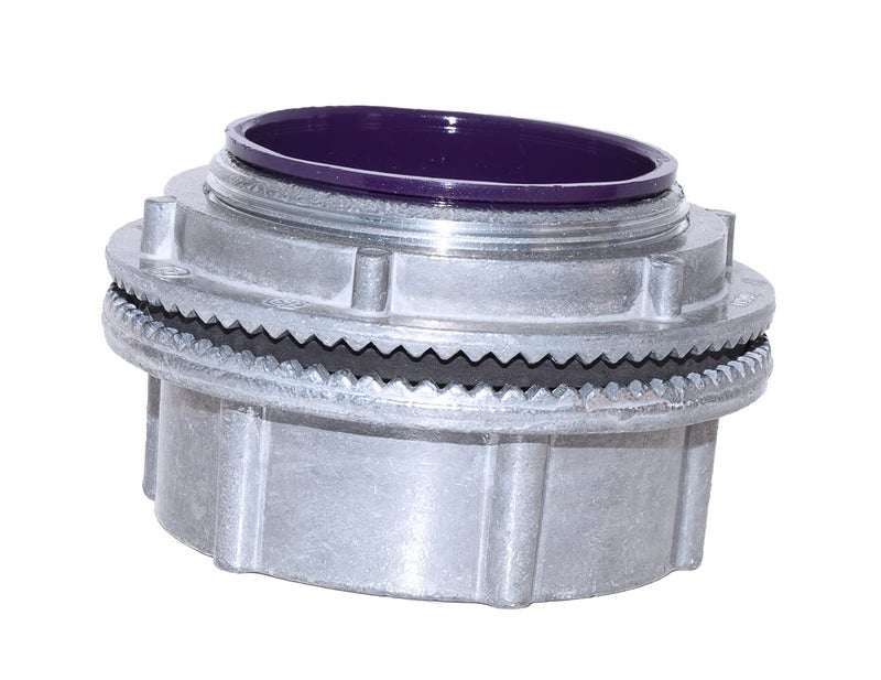Sigma Electric Sigma Engineered Solutions Proconnex 02-54074 Rigid Watertight Hub 1-1/2-Inch Conduit Fitting, 1-Pack, Gray - Image 3