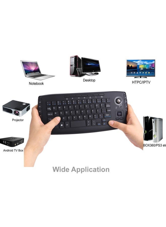 General 2.4G Flying Mouse innovative Trackball mini wireless keyboard and mouse two-in-one keyboard and mouse set  - Image 2
